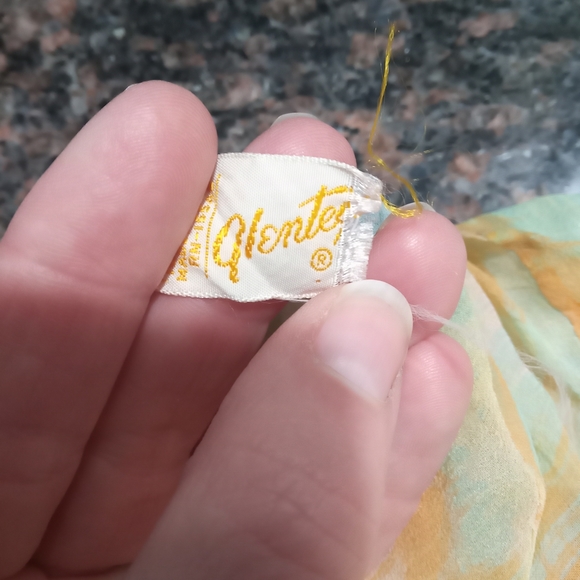 Alentejo 100% silk infinity scarf made in Japan - Picture 5 of 5